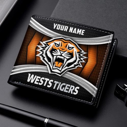 Wests Tigers NNHD1075 Leather Wallet