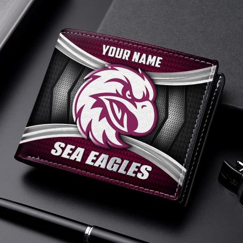 Manly Warringah Sea Eagles NNHD1065 Leather Wallet