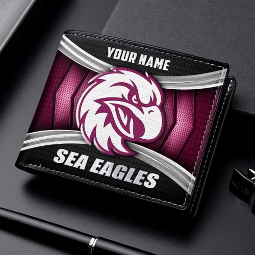 Manly Warringah Sea Eagles NNHD1065 Leather Wallet