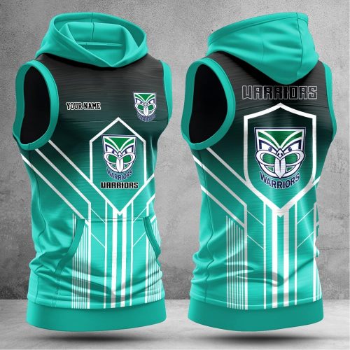 New Zealand Warriors Hooded Sleeveless Shirt NTLBV6157
