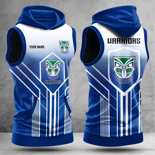 New Zealand Warriors Hooded Sleeveless Shirt NTLBV6157