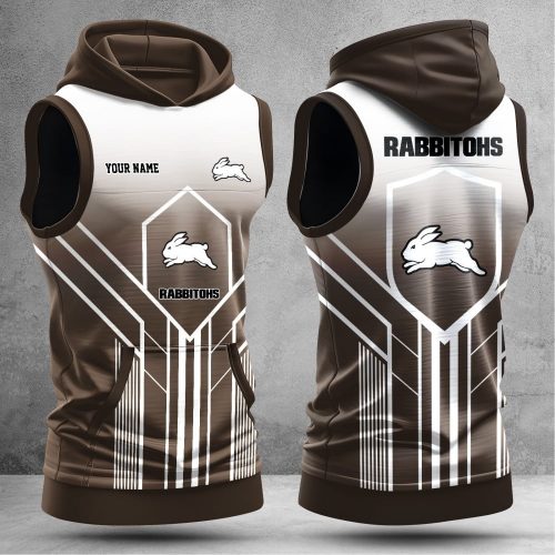 South Sydney Rabbitohs Hooded Sleeveless Shirt NTLBV6165