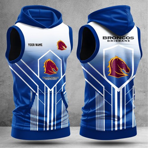 Brisbane Broncos Hooded Sleeveless Shirt NTLBV6149