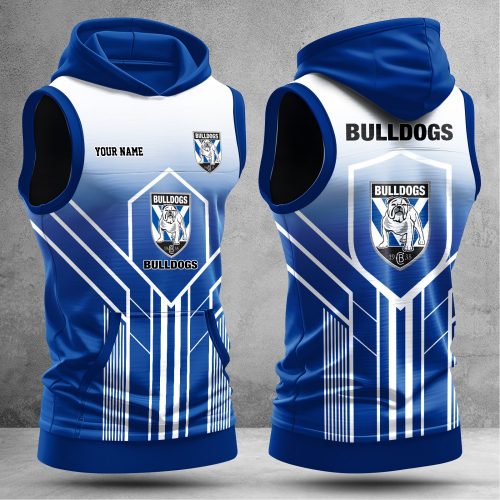 Canterbury Bankstown Bulldogs Hooded Sleeveless Shirt NTLBV6151